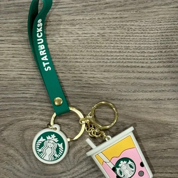 STARBUCKS BRANDED KEY CHAIN NIB - Picture 12 of 15